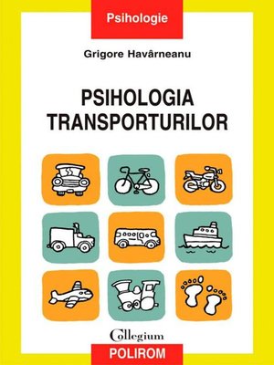 cover image of Psihologia transporturilor. O perspectivă psihosocială
